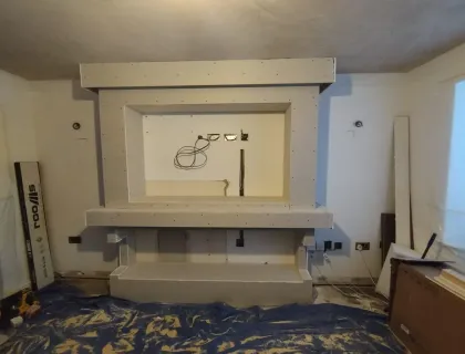 TV mounting project in London 15
