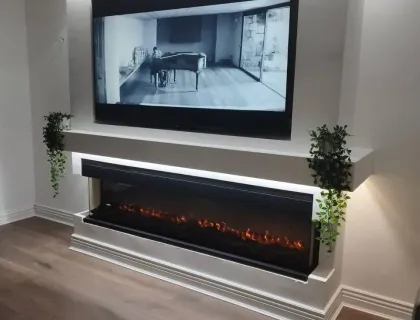 TV mounting project in London 66
