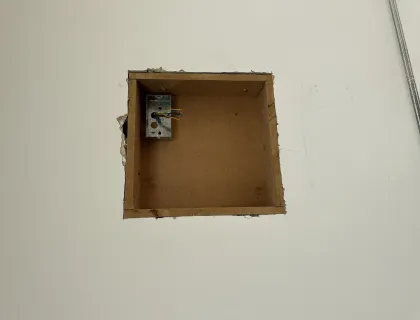TV mounting project in London 11