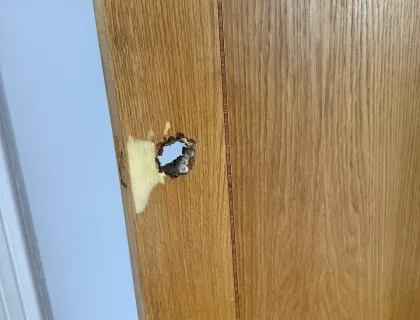 TV mounting project in London 53