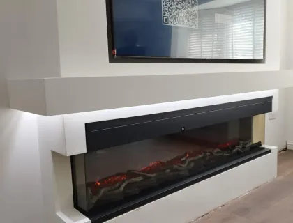 TV mounting project in London 10