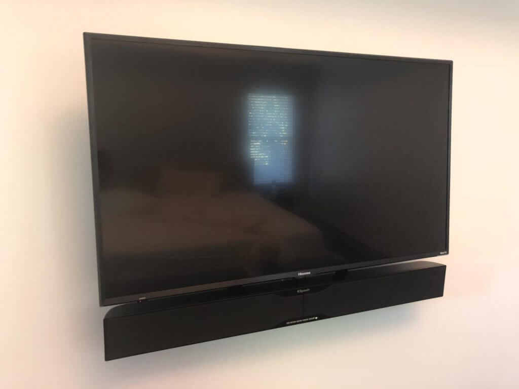 48 inch TV Wall Mount with soundbar