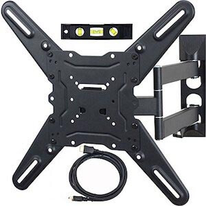 TV Full motion mount for Up to 55 inch TVs
